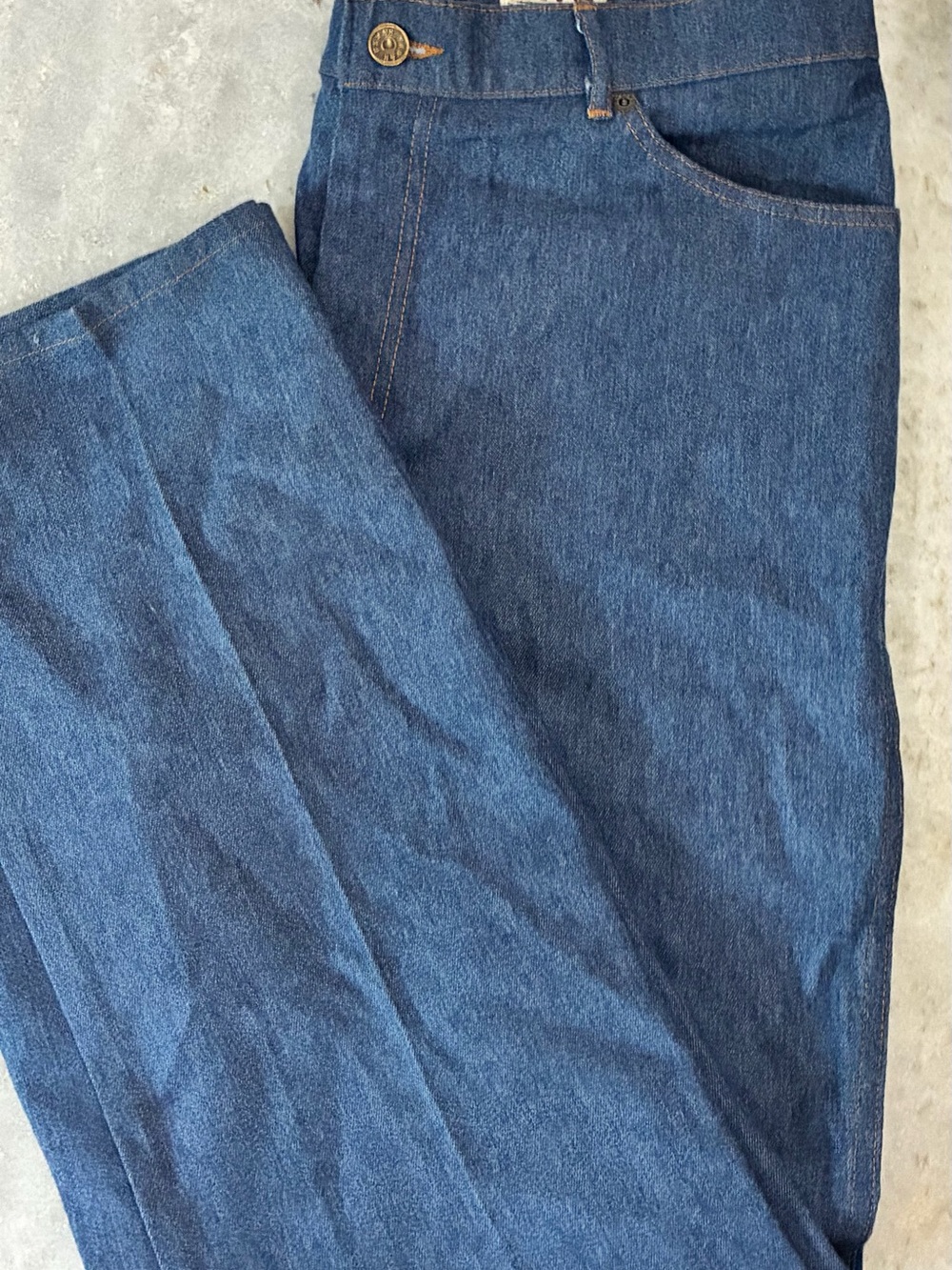 Men's Farah Dark Blue Denim Jeans